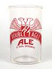 1937 Double Eagle Ale 4 Inch Tall Straight Sided ACL Drinking Glass New Orleans, Louisiana