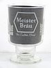 1961 Meister Brau Beer (Chicago Skyline) 5 Inch Tall Stemmed ACL Drinking Glass Illinois