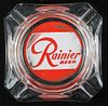 1960 Rainier Beer Glass Ashtray Seattle, Washington