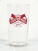 1955 Star Model Beer 4⅓ Inch Tall Straight Sided ACL Drinking Glass Peru, Illinois