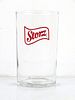 1955 Storz Beer 4 Inch Tall Straight Sided ACL Drinking Glass Omaha, Nebraska