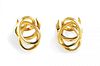 A Pair of Gold Earrings, by Raymond Yard