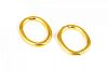 A Pair of Gold Ring Cufflinks, by David Webb