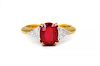 A Ruby and Diamond Ring, by Tiffany & Co.