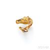 18kt Gold Horse Ring