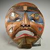 Kwakwaka'wakw wood carved mask, ex-Roy G. Cole