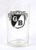 1938 Griesedieck Bros. Beer 4 Inch ACL Drinking Glass Saint Louis, Missouri