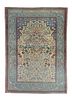 Antique Dabir Kashan Rug, 4’5" x 6’6" (1.35 x 1.98 M)