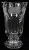 WATERFORD LIMITED EDITION CUT CRYSTAL VASE