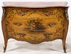 BOMBE HAND PAINTED VERNIS MARTIN COMMODE