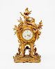 Louis XV Style Gilt-Bronze Mantel Clock