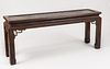 Chinese Style Incised Lacquer Altar Table, by Widdicomb