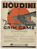 The Grim Game Promotional Brochure (Harry Houdini)