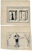 Group of Seven Original Illusion Illustrations (Tarbell)