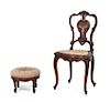 A Louis XV Style Side Chair Height 35 1/2 inches.