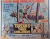 "Tarzan's Three Challenges" Vintage Movie Poster