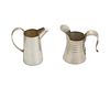 Two William Spratling sterling silver cream jugs
