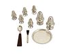 A group of William Spratling sterling silver table items