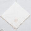 Set of Ten Embroidered Table Napkins