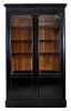 Napoleon III Ebonized Pear Wood Two Door Cabinet