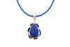 Navajo Bernadine B. Tsosie Lapis Lazuli Necklace