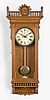 Waterbury Regulator No. 53 hanging clock