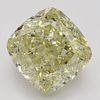 3.37 ct, Natural Fancy Brownish Yellow Even Color, VS1, Cushion cut Diamond (GIA Graded), Appraised Value: $49,300 