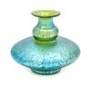 * A Loetz Glass Vase Height 4 3/4 inches.