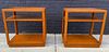 Pair DUNBAR Side Tables by EDWARD WORMLEY for DREXEL
