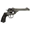 **Webley & Scott Mark VI .22 Conversion Target DA Revolver