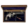Superb Cased Merwin & Bray Revolver From The Steam Yacht Halcyon of New York