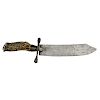 Early American Made Bowie Knife