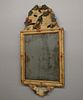 18th c Painted mirror