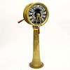 J.W. Ray & Co Large Brass Ship's Engine Order Telegraph