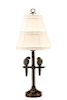 Maitland Smith Double Parrot Table Lamp