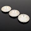 3 Mappin & Webb "Charles II" Sterling Silver Candy Bowls