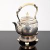 Mappin & Webb "Charles II" Sterling Silver Electric Water Kettle