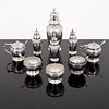 Mappin & Webb "Charles II" Sterling Silver Table Accessories 