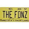 HENRY WINKLER Signed Autograph Metal License Plate THE FONZ Schwartz Happy Days