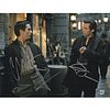 Christian Bale & Hugh Jackman Dual Signed 11x14 Photo (Beckett COA)