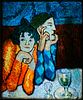 Pablo Picasso Gemmail, “Arlequin et sa Compagne”