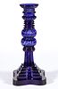 BLOWN-MOLDED AND PRESSED CANDLESTICK,