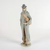 Old Man With Violin 1014622 - Lladro Porcelain Figurine