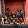 Small Group of Dolls and Dollhouse Accessories