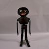 English Black Golliwog Cloth Doll