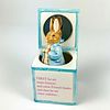 Vintage Schmid Rotating Figure Music Box, Peter Rabbit