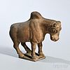 Pottery Figure of a Water Buffalo