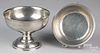 Philadelphia pewter footed bowl by L. L. Williams