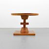 Wormy Chestnut Occasional Table