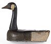 AMERICAN FOLK ART CARVED AND PAINTED CANADA GOOSE DECOY